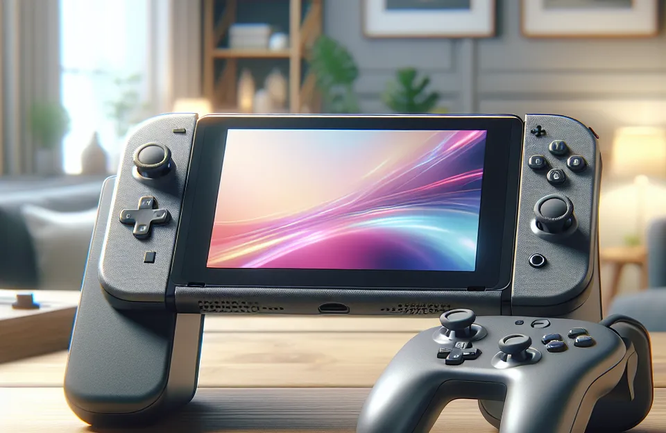 Bundle Console Nintendo Switch OLED Cinza + Smash Bros