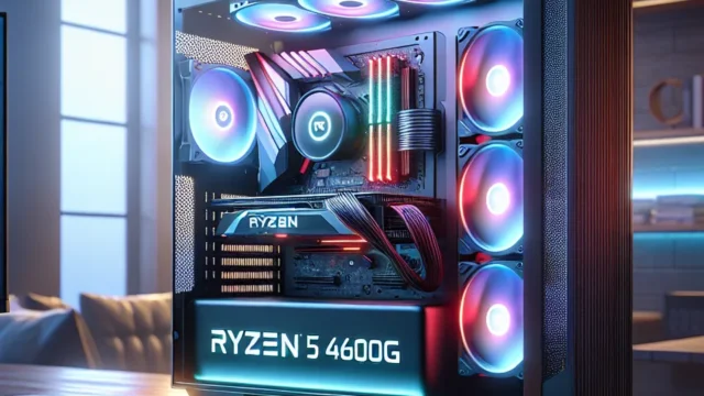 PC Gamer Ryzen 5 4600G com 16GB RAM e SSD 512GB