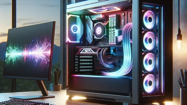 Monte seu PC: Intel i5-14400F, RTX 4070, 16GB, SSD 512GB