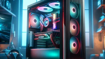 PC Gamer com Ryzen 5 4600G, 16GB DDR4 e SSD NVMe 512GB