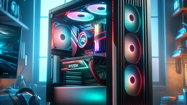 PC Gamer com Ryzen 5 4600G, 16GB DDR4 e SSD NVMe 512GB