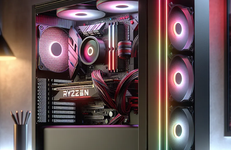 PC Gamer AMD Ryzen 5 4600G: Desempenho e Custo-Benefício