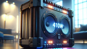 Caixa de Som LG Xboom RNC9 LED Bluetooth 410W