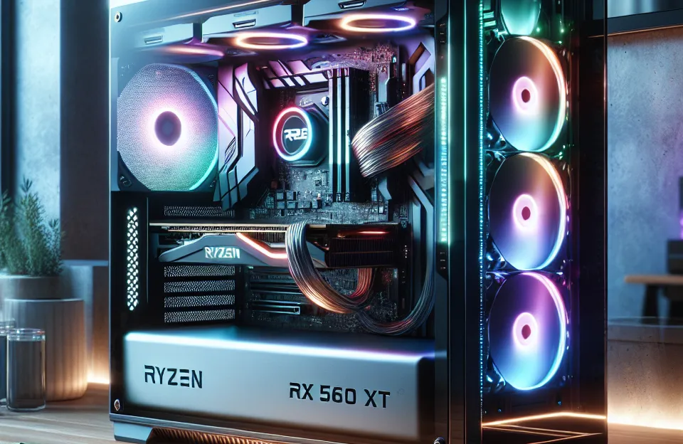 Monte seu PC: Ryzen 3 4100, RX 560 XT, 16GB, 480GB SSD