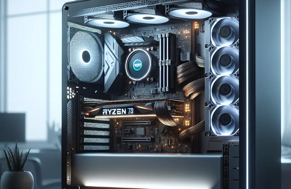 Monte seu PC: Ryzen 7 9800X3D, RTX 4070 Ti Super, 32GB, 2TB SSD