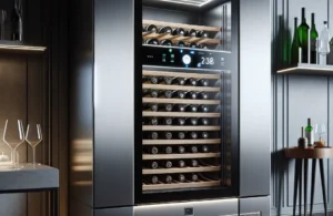 Adega de Vinhos Digital 18 Garrafas com Display LED