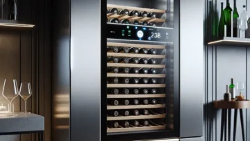 Adega de Vinhos Digital 18 Garrafas com Display LED