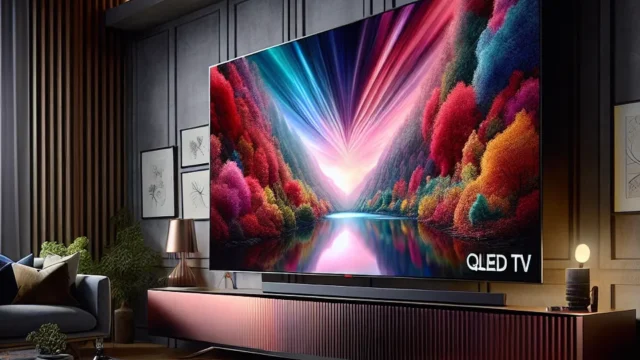 Samsung Smart TV 55" QLED 4K 55Q60D – Tecnologia e Qualidade de Imagem