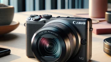 Canon PowerShot V10: Câmera Compacta para Vlogging com Lente Grande Angular de 19 mm