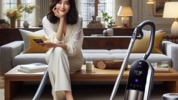 Samsung Aspirador de Pó Vertical sem Fio Bespoke Jet com AI Cleaning e Clean Station