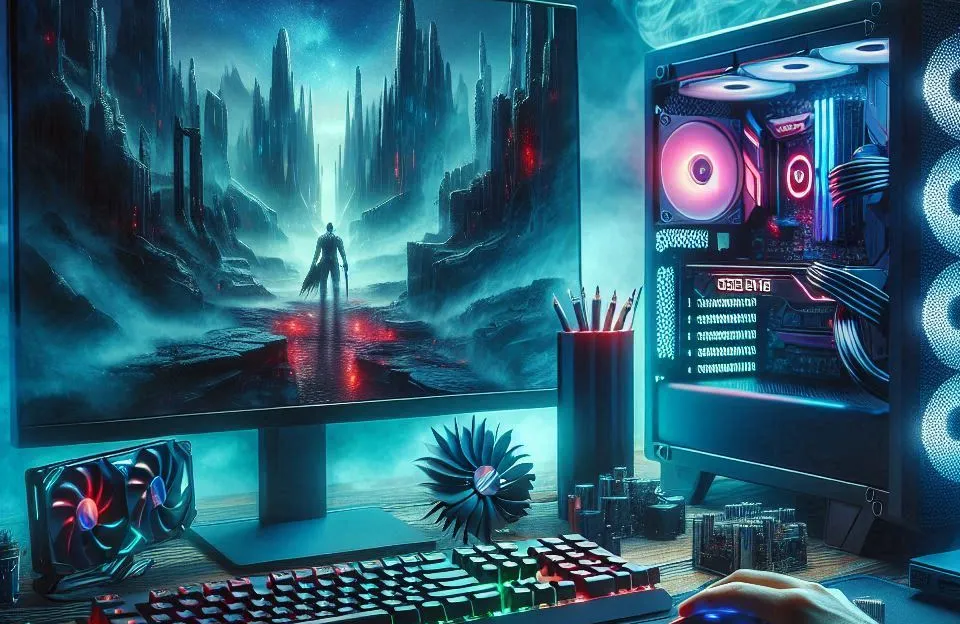 PC Gamer com Intel i7 7700, 32GB RAM, SSD 960GB e GTX 1660