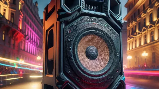 JBL PartyBox Stage 320 - Som potente e luzes para festas