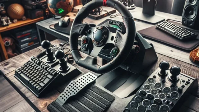 Volante Logitech G920 Driving Force com Pedais