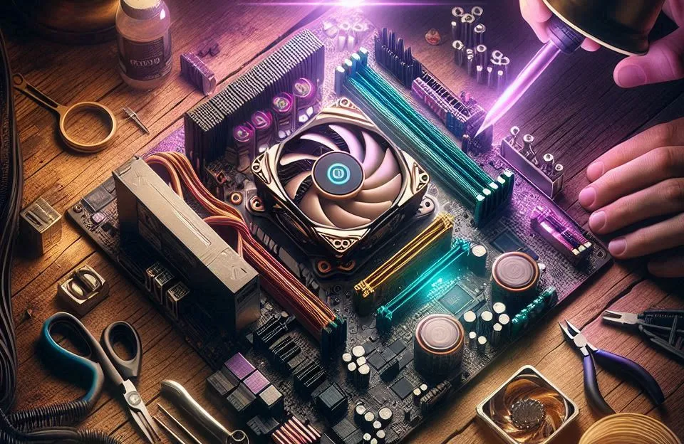 Monte seu PC: Ryzen 5 9600X, RX 6600, 16GB, 480GB SSD