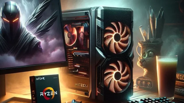 PC Gamer Imagem HiTech AMD Ryzen 5 5600G com Radeon Vega 7 e 16GB RAM