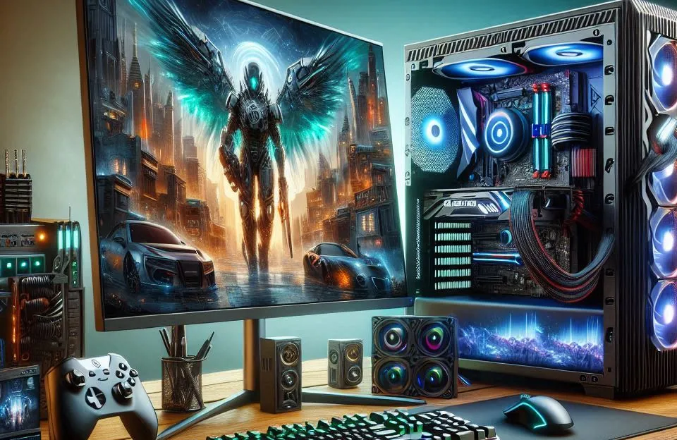Computador PC Gamer Completo Intel Core i7 16GB SSD 480GB Monitor 19 Kit Gamer Strong Tech