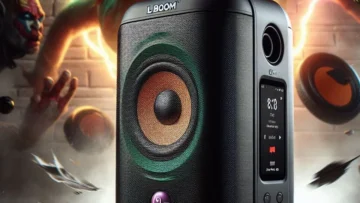 Caixa de Som PartyBox LG XBOOM XL7S – Potência e Portabilidade