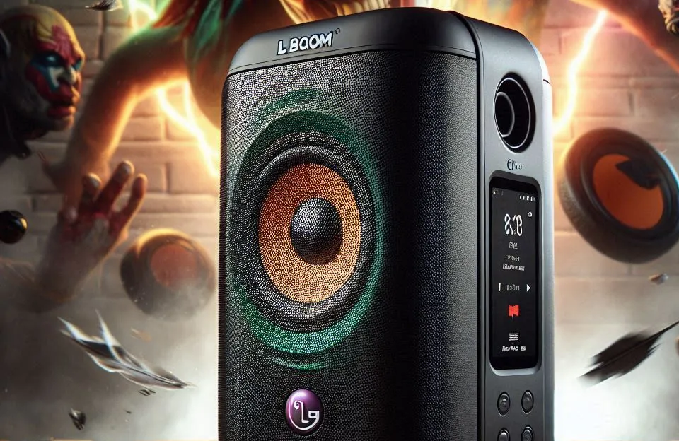 Caixa de Som PartyBox LG XBOOM XL7S – Potência e Portabilidade