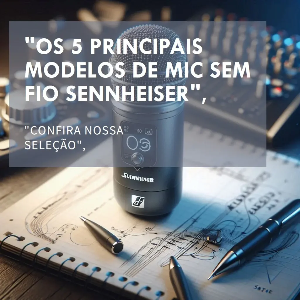 Os 5 Principais Modelos de mic sem fio Sennheiser