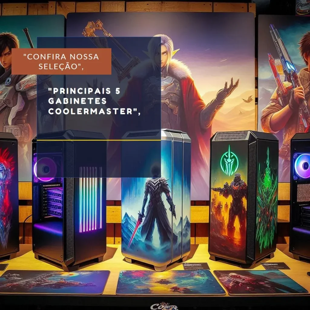 Principais 5 Gabinete Coolermaster