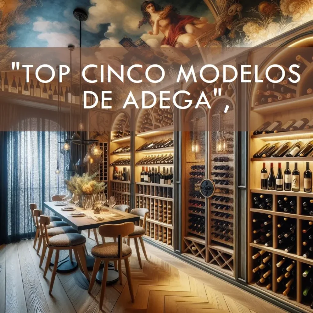 Top Cinco Modelos de  Adega para vinhos