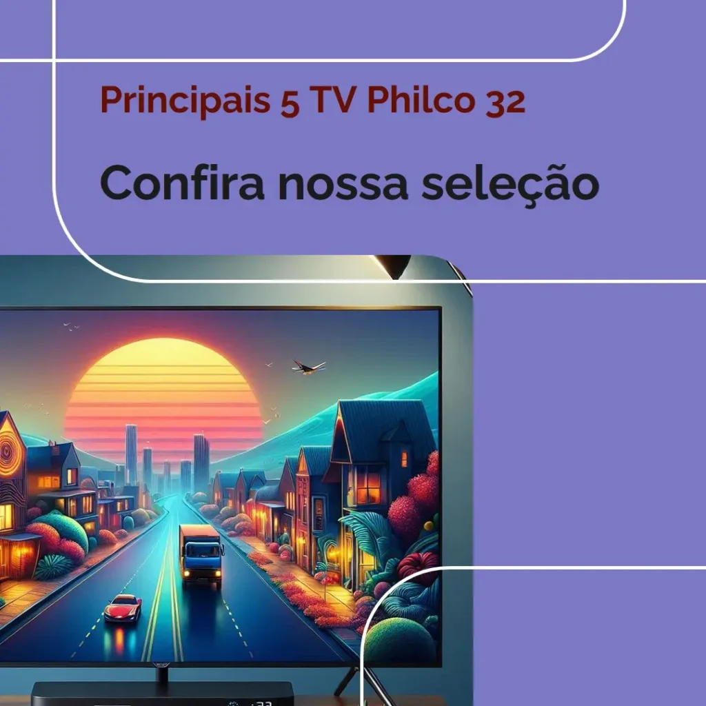 Principais 5 TV Philco 32