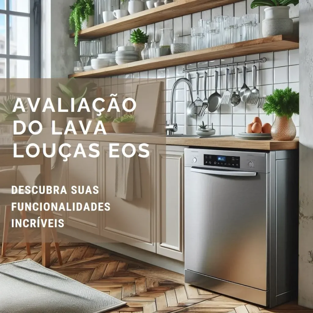 Lava Louças Eos 10 Serviços Prata Ell10s 220v: Potência e Eficiência para Sua Cozinha
