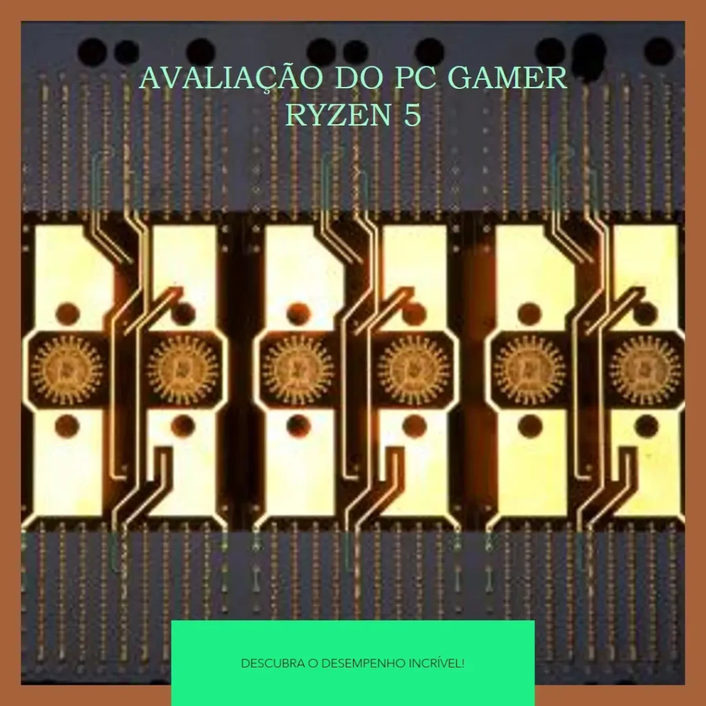 PC Gamer AMD Ryzen 5 5600G: Desempenho e Custo-Benefício