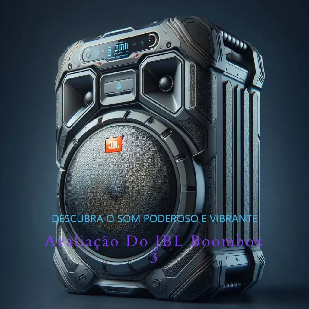 JBL Boombox 3 Wi-Fi: Potência e Conectividade em um Só Dispositivo