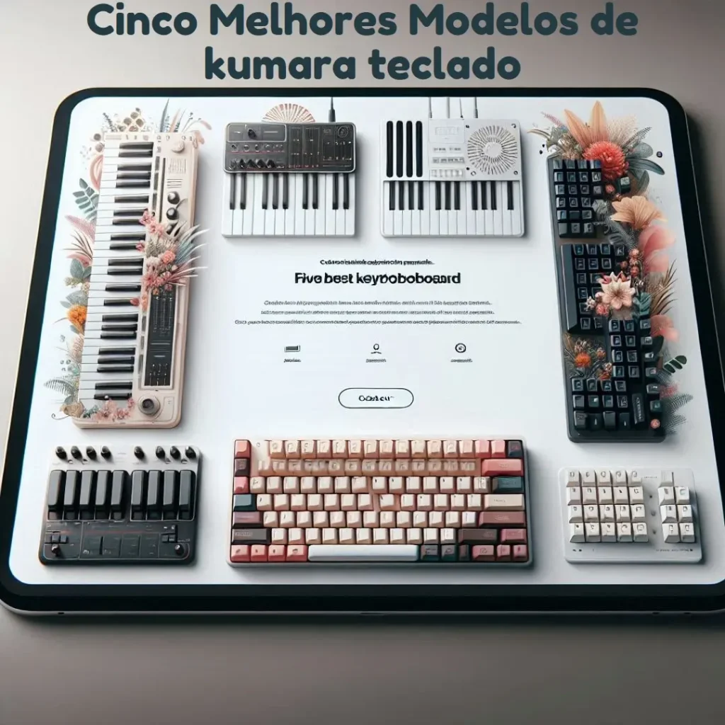 Cinco Melhores Modelos de kumara teclado