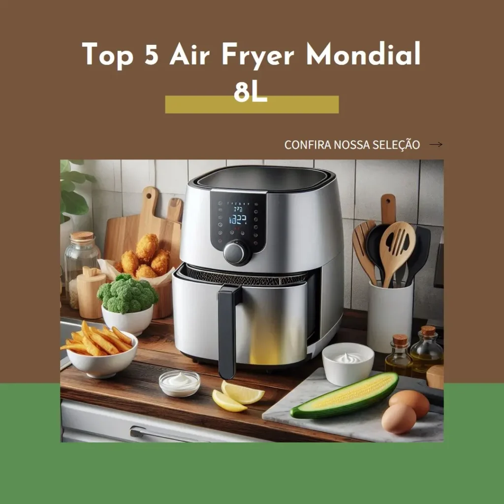 Top 5 Air Fryer Mondial 8 litros