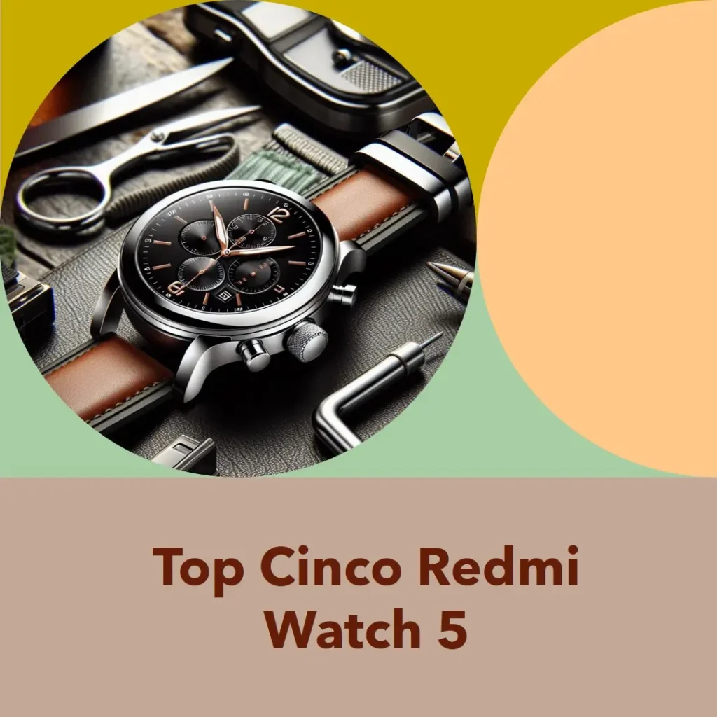 Top Cinco Redmi watch 5 active smartwatch