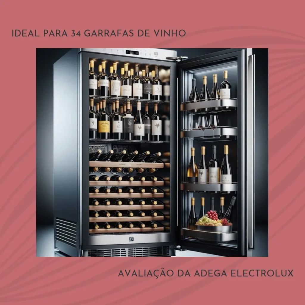 Adega Electrolux 34 Garrafas com Painel Digital