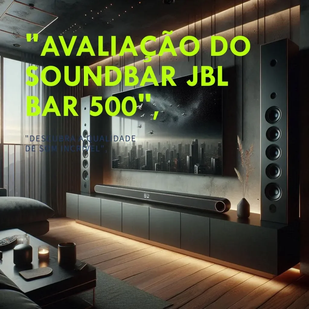 Soundbar JBL Bar 500 PRO Surround 3D HDMI eARC