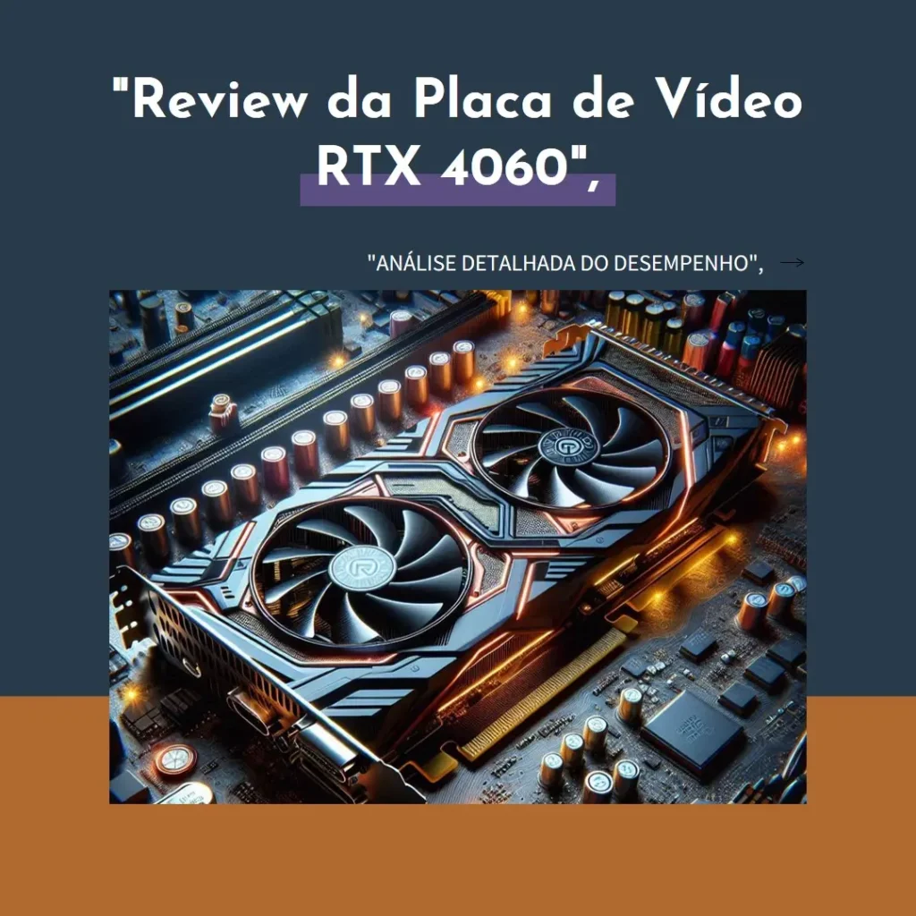 Placa de Vídeo Gigabyte RTX 4060 WINDFORCE OC 8GB: Desempenho e Eficiência