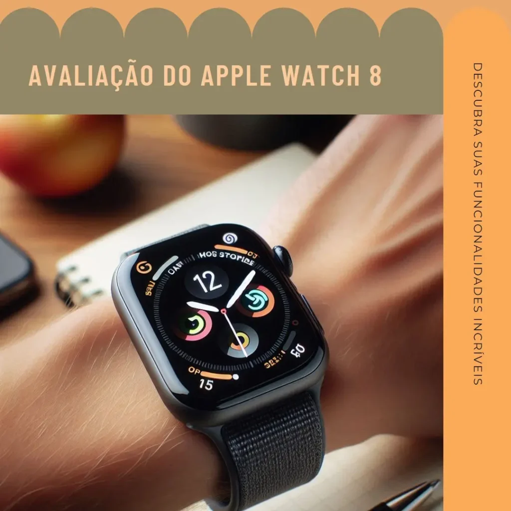 Apple Watch Series 8 (GPS) - Smartwatch com Caixa (PRODUCT)RED de Alumínio – 45 mm