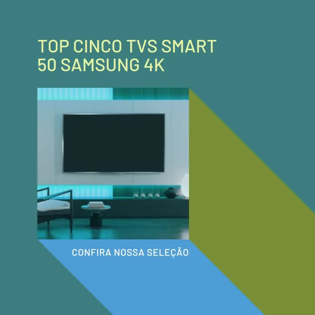 Top Cinco tv smart 50 samsung 4k