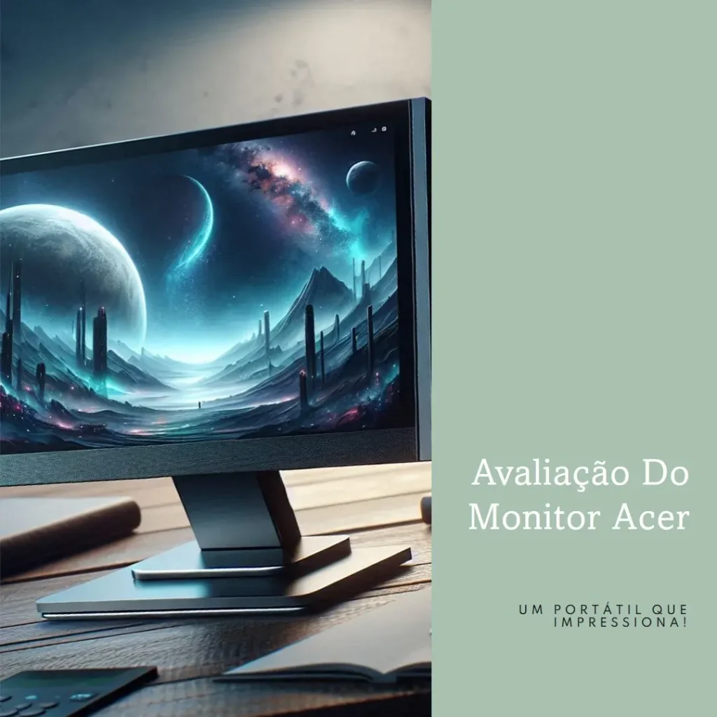 Monitor Acer Portátil Ultrafino PD163Q: Tela Dupla e Alta Performance