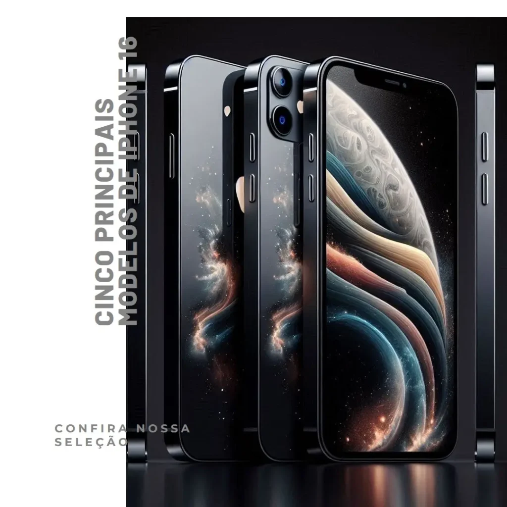 Cinco Principais Modelos de iPhone 16 512 GB