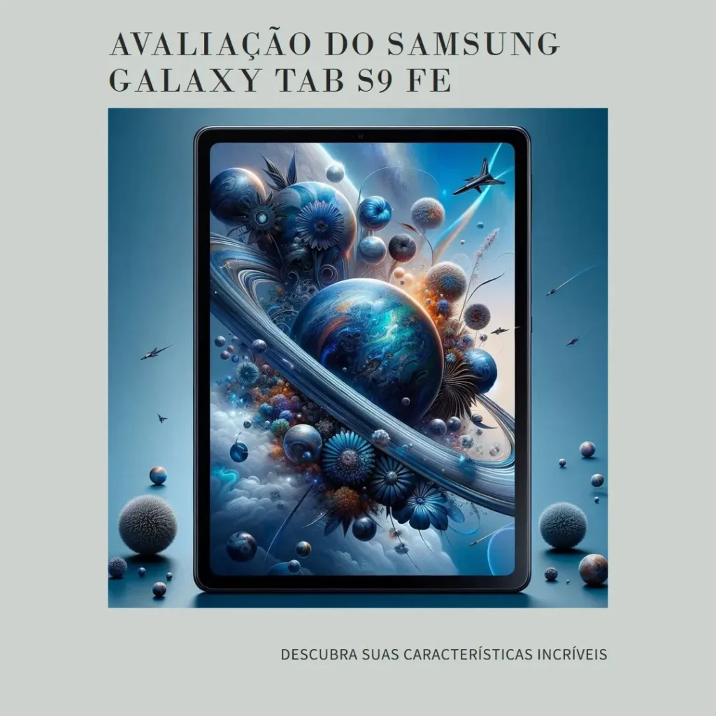 Samsung Galaxy Tab S9 FE: Potência e Versatilidade em um Tablet de 10,9 Polegadas