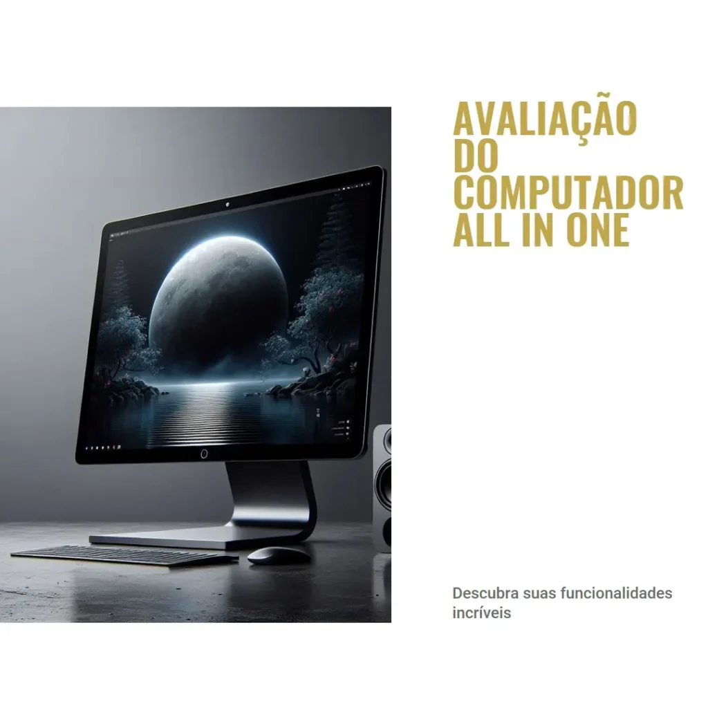 Computador Completo All In One Intel Core i5 21,5" Full HD 16GB SSD 512GB