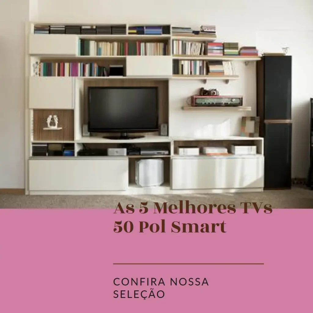 As 5 Melhores Opções de TV 50 pol smart