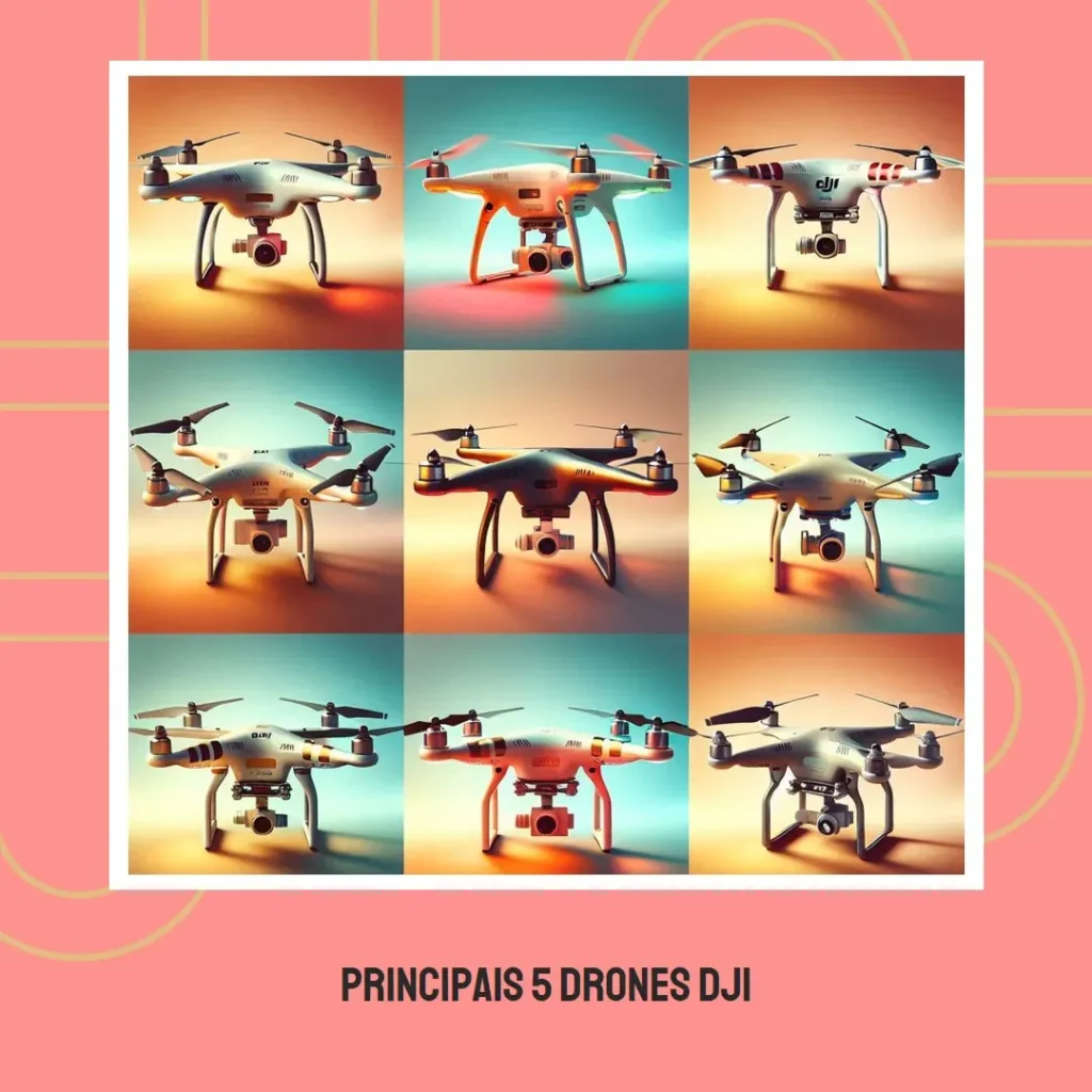 Principais 5 drones dji