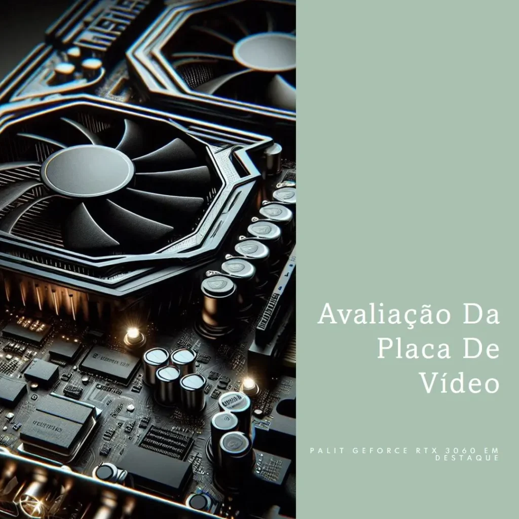 Placa de Vídeo Palit GeForce RTX 3060 Dual 12GB GDDR6