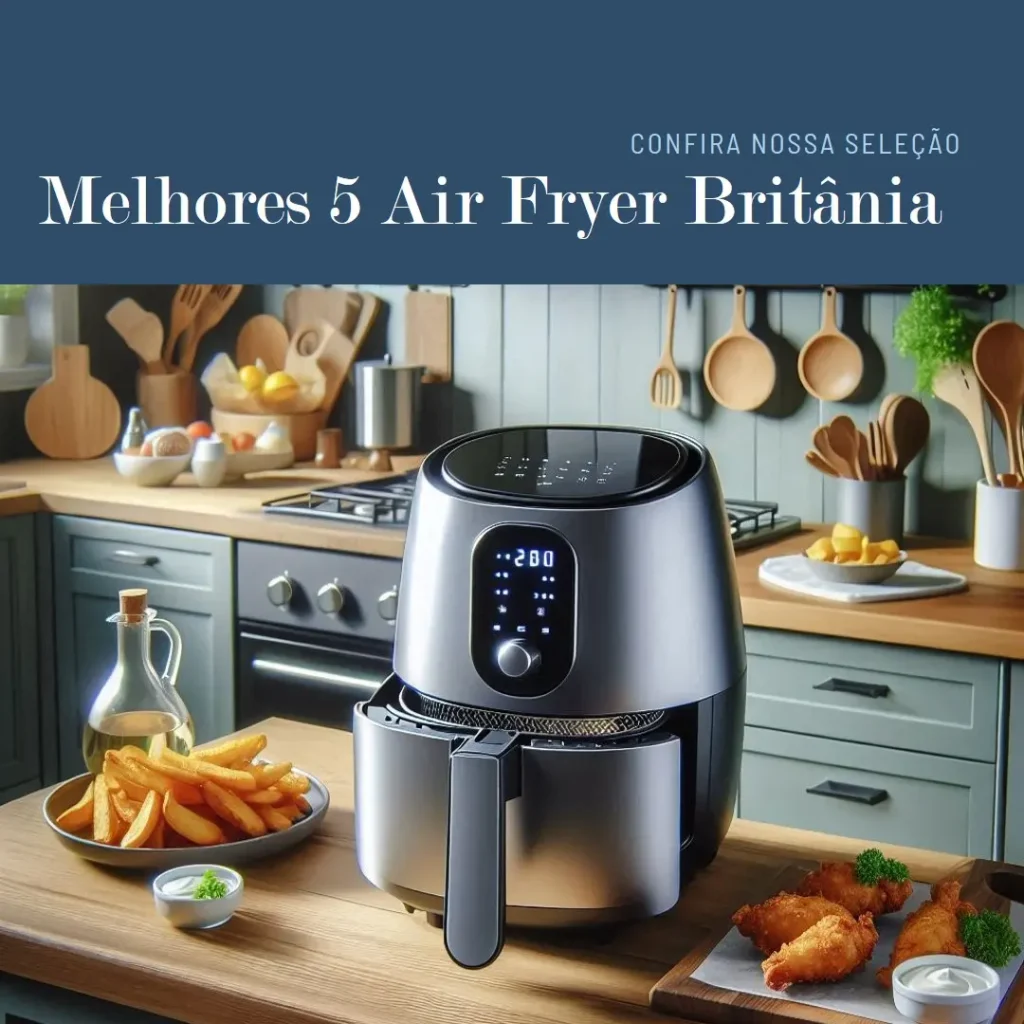 Melhores 5 air fryer britânia