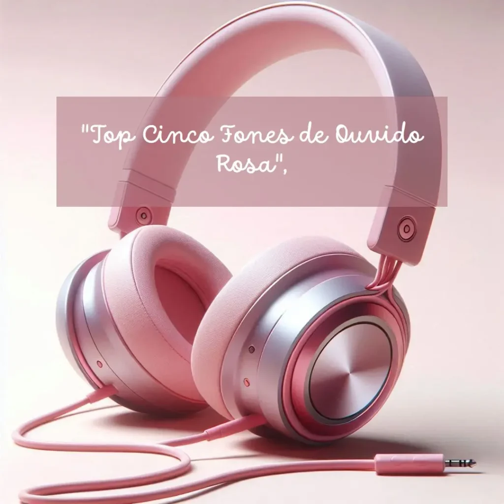 Top Cinco  fone de ouvido bluetooth rosa