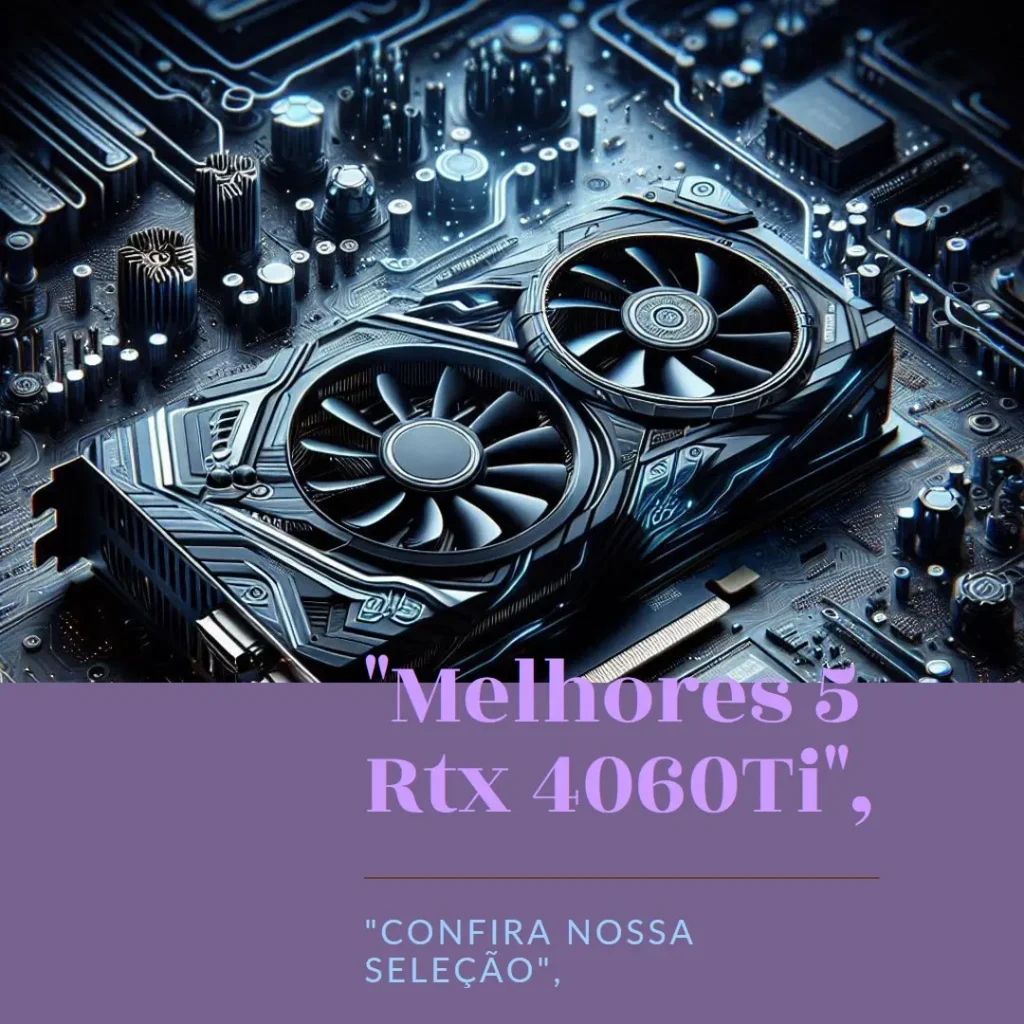 Melhores 5 Rtx 4060Ti