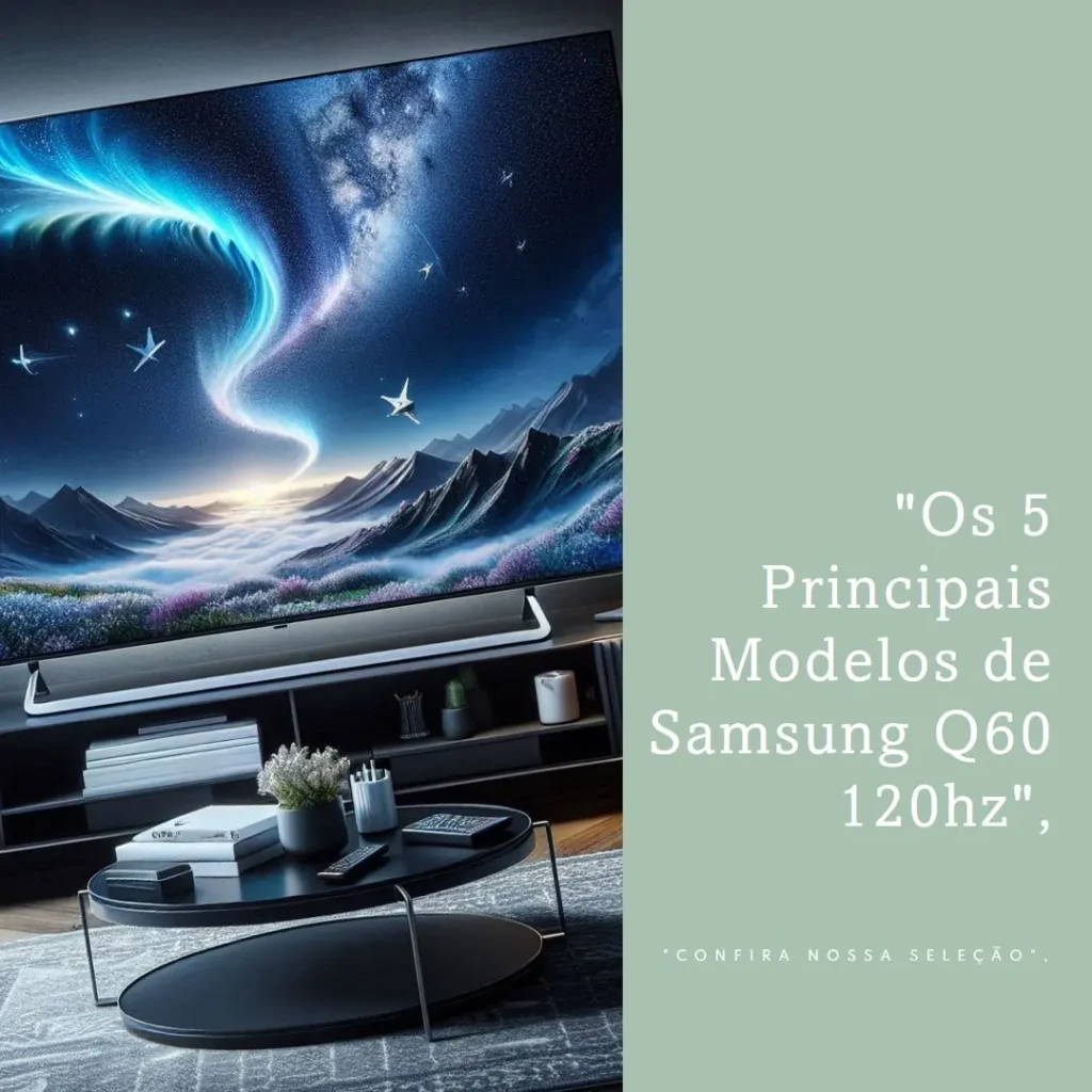 Os 5 Principais Modelos de Samsung Q60 120hz