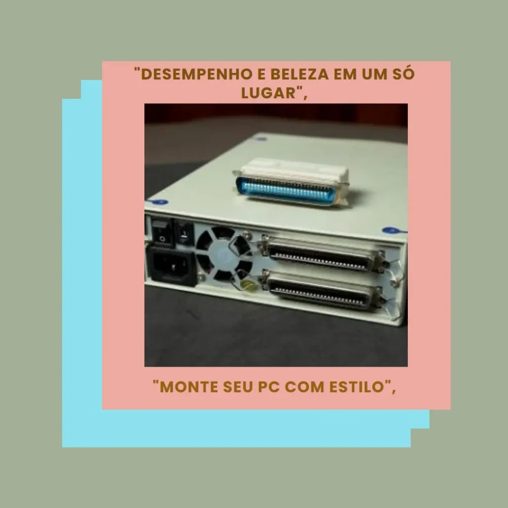 Monte seu PC: Intel i7-14700F, RTX 4060 Ti, 16GB, SSD 480GB