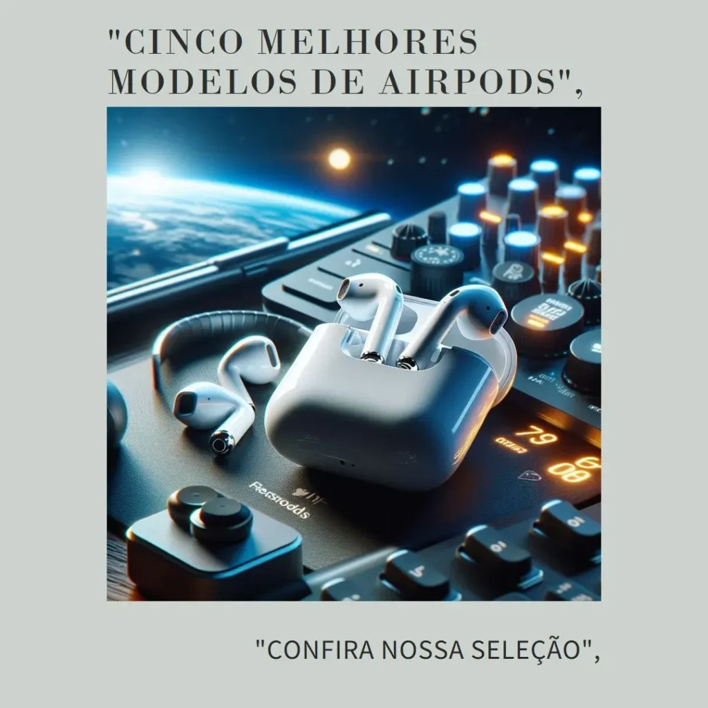 Cinco Melhores Modelos de AirPods 4ª geração